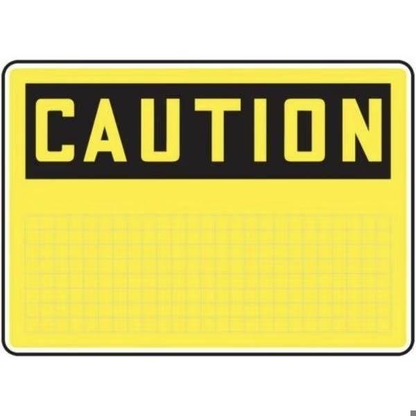 Accuform 14 in W, 10 in H, Dura-Plastic MRBH644XT - main